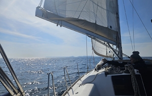 Week-end du 8 mai direction Sark et Guernesey. Thème de ce week-end : Préparation au YachtMaster